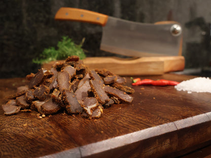Beef biltong - Sliced (Spicy)